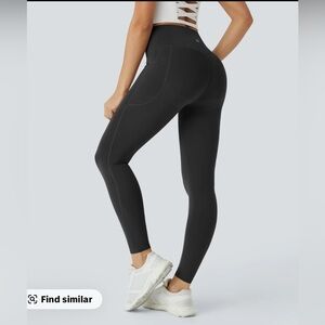 HALARA Black High-Waist Sculpting Leggings